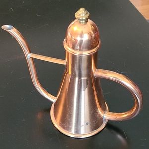 Small Copper Kettle/Pitcher with Lid.